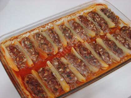 Fırında Pirinçli Köfte