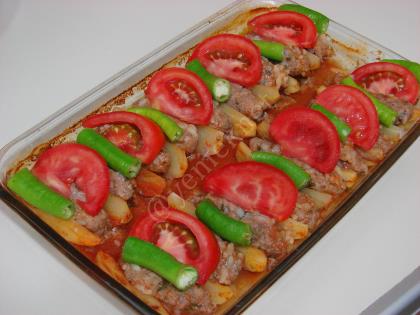 Fırında Pirinçli Köfte