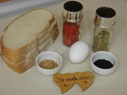 Fırında Yumurtalı Ekmek