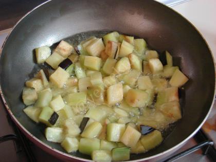 Patlıcanlı Bulgur Pilavı