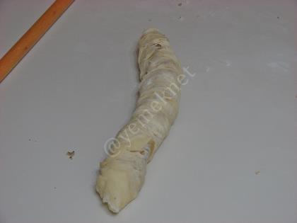 Ev Yapımı Cevizli Büzme Baklava