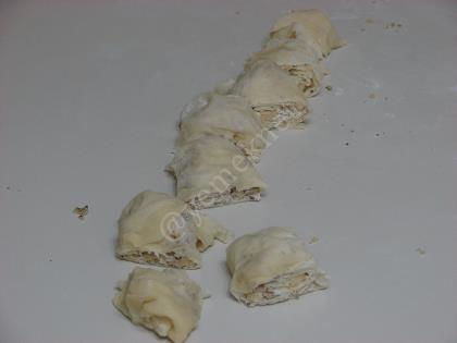 Ev Yapımı Cevizli Büzme Baklava