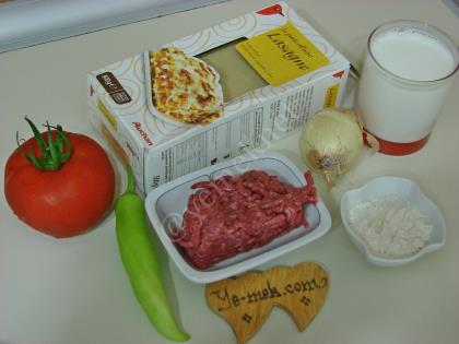 Kıymalı Rulo Lazanya