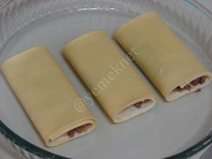 Kıymalı Rulo Lazanya