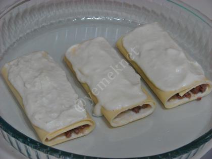 Kıymalı Rulo Lazanya