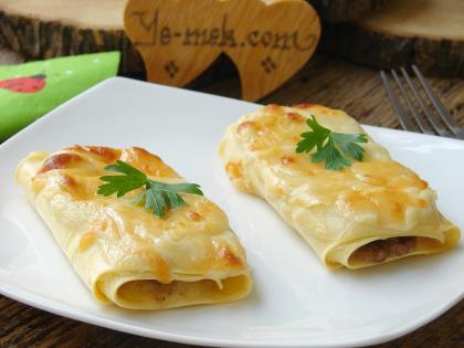 Kıymalı Rulo Lazanya