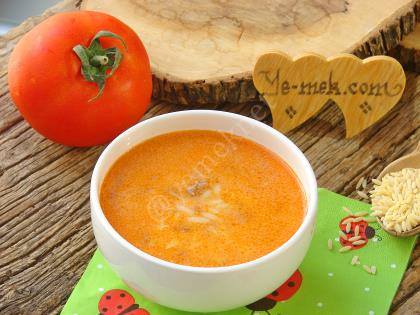 Terbiyeli Kıymalı Şehriye Çorbası