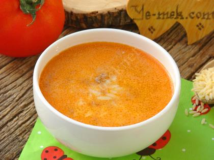 Terbiyeli Kıymalı Şehriye Çorbası