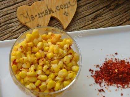 Bardakta Acılı Mısır