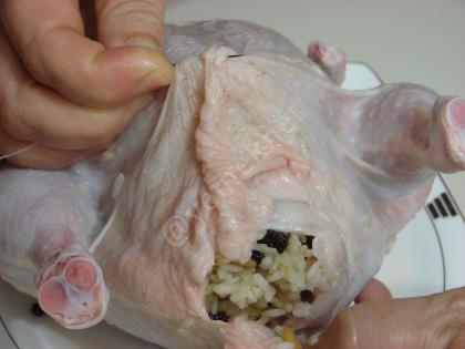 İç Pilavlı Tavuk Dolması