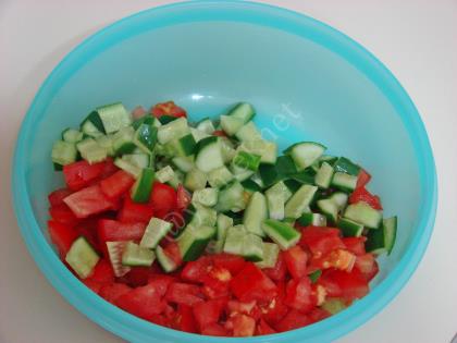 Nohutlu Çoban Salatası