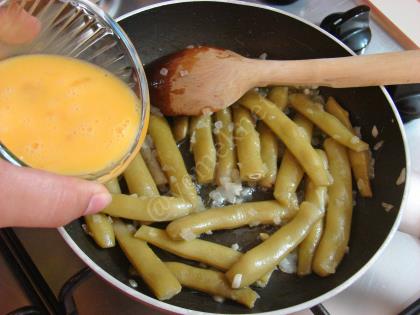 Yumurtalı Fasulye Turşusu Kavurması