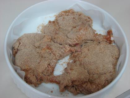 Fırında Galeta Unlu Çıtır Tavuk Pirzola