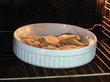 Fırında Galeta Unlu Çıtır Tavuk Pirzola