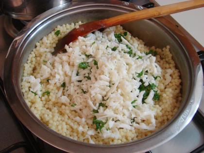 Peynirli Kuskus Makarna