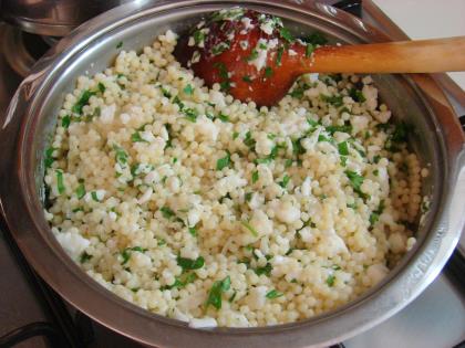 Peynirli Kuskus Makarna