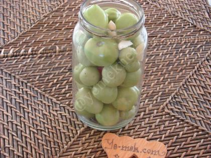 Yeşil Domates Turşusu