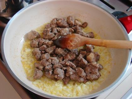 Biberli Mantarlı Et Sote