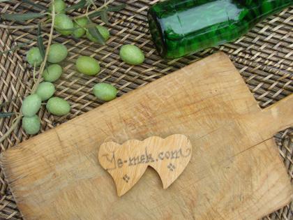 Ev Yapımı Kırma Taze Yeşil Zeytin