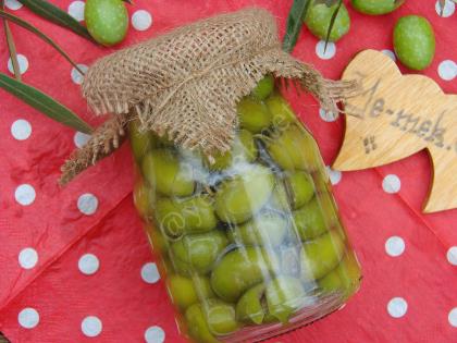 Ev Yapımı Kırma Taze Yeşil Zeytin