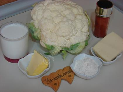 Fırında Beşamel Soslu Karnabahar