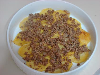 Fırında Beşamel Soslu Kıymalı Sebzeli Oturtma