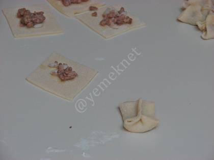 Fırında Bohça Mantısı