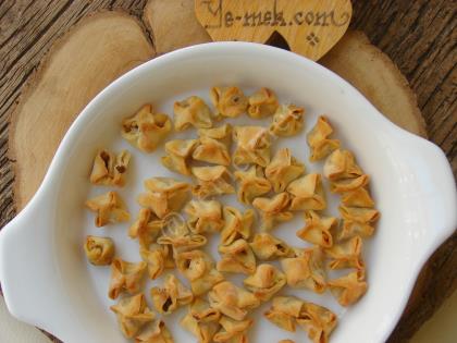 Fırında Bohça Mantısı