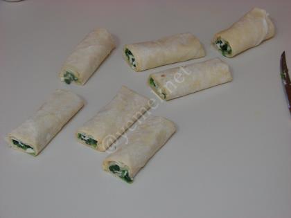 Ispanaklı Rulo Börek