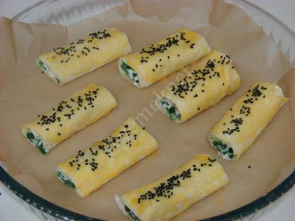 Ispanaklı Rulo Börek