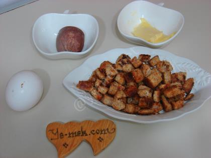 Kıtır Ekmekli Omlet