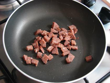 Kıtır Ekmekli Omlet