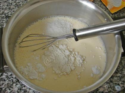 Şeftali Soslu Muhallebi