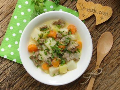 Etli Terbiyeli Kereviz Yemeği