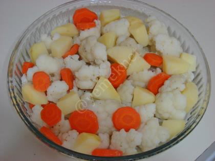 Fırında Etli Karnabahar Yemeği