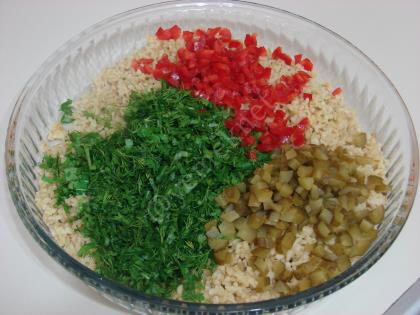 Narlı Bulgurlu Tabule Salatası