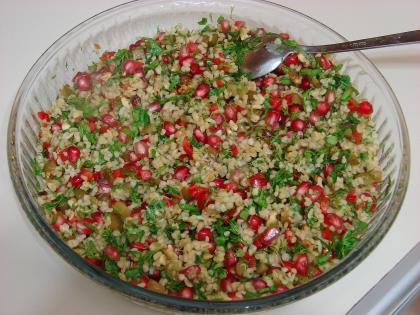 Narlı Bulgurlu Tabule Salatası
