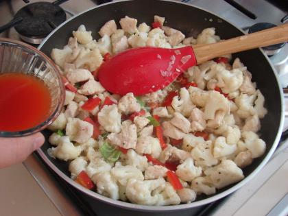 Tavuklu Karnabahar Sote