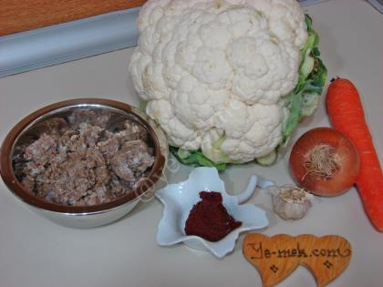 Kıymalı Karnabahar Yemeği