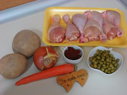 Tencerede Sebzeli Tavuk But Yemeği