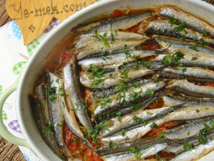 Fırında Hamsi Buğulama