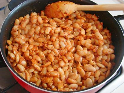 Sütlü Kuru Fasulye