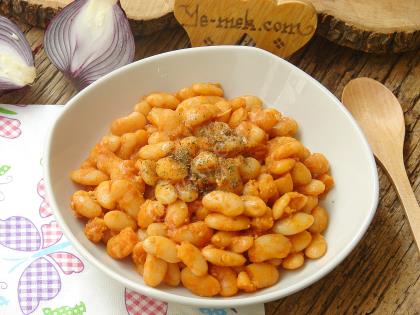 Sütlü Kuru Fasulye