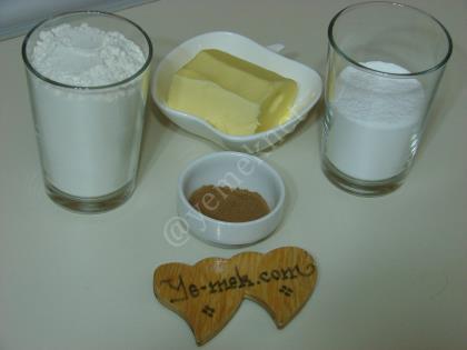 Tarçınlı Un Kurabiyesi