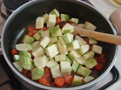 Zeytinyağlı Havuçlu Kabak Yemeği