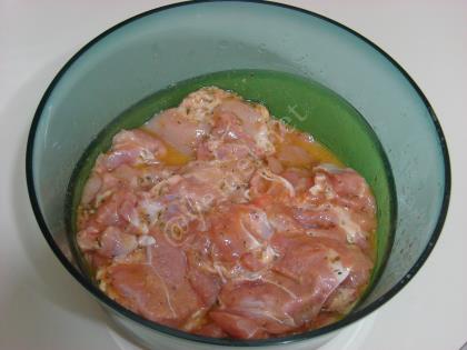 Fırında Patlıcanlı Tavuk İncik