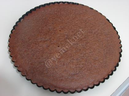 Ganajlı Çikolatalı Tart Kek