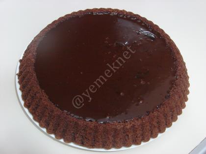 Ganajlı Çikolatalı Tart Kek