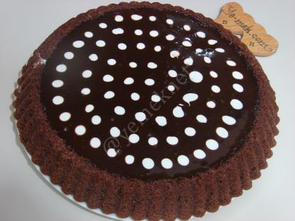 Ganajlı Çikolatalı Tart Kek