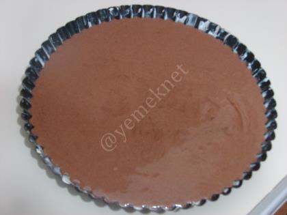 Ganajlı Çikolatalı Tart Kek